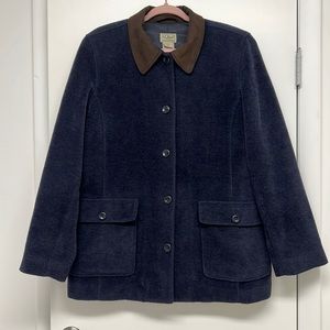 L.L. Bean Petite Wool "Peacoat"